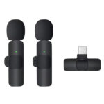 Microfon lavaliera wireless pentru telefon